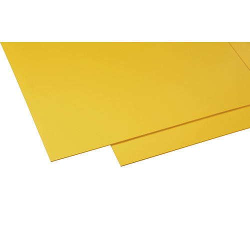 Image of GUTTA Hartschaumplatte, gelb, Polyvinylchlorid (PVC)