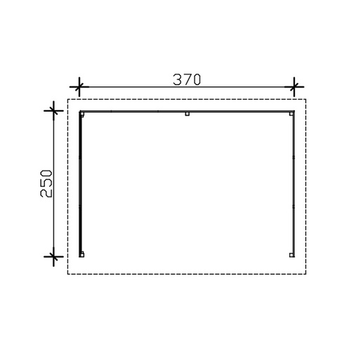 SKANHOLZ Pavillon »Vimmerby«, BxHxT: 4...