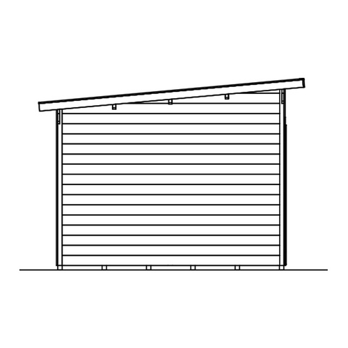 SKANHOLZ Gartenhaus »Flex« (RABATT 10%) - 16.32 qm