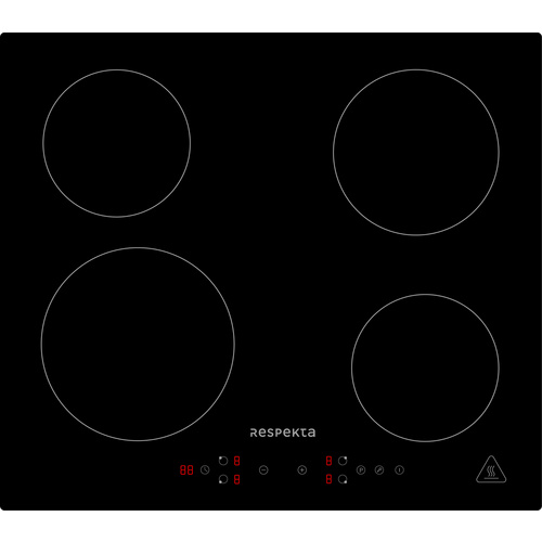 RESPEKTA Backofen-Set, 56 l, Metall/kunststoff, schwarz