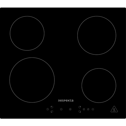 RESPEKTA Backofen-Set, 60 l, Metall/kunststoff, schwarz