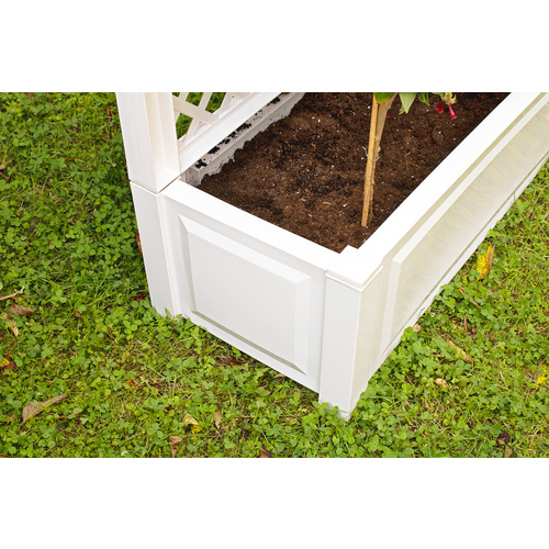 KHW Pflanzkasten, Kunststoff (PP), weiß... KHW Pflanzkasten, Kunststoff (PP), weiß...