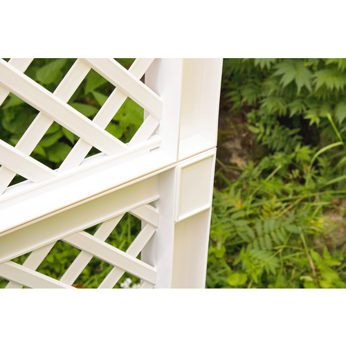 KHW Pflanzkasten, Kunststoff (PP), weiß... KHW Pflanzkasten, Kunststoff (PP), weiß...