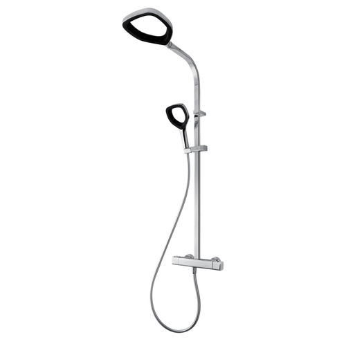 Breuer Duscharmatur Aquamaxx Splash Schwarz