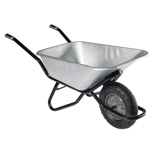 Haemmerlin Tiefmulden-Schubkarre Clipso 120 l verzinkt