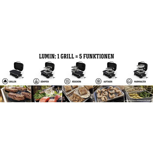 WEBER Elektrogrill »Lumin«, BxT: 66 x ...