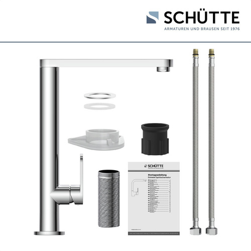 SCHÜTTE Spülenarmatur »Chicago«, Messing, glänzend, ⅜