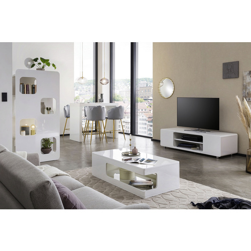 Thumbnail - SalesFever Couchtisch, BxHxT: 120 x 35 x 60 cm, MDF - weiss