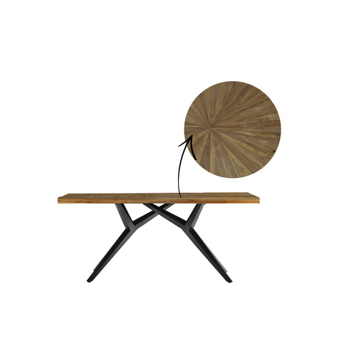 Thumbnail - SIT Tisch »TABLES & CO«, HxT: 76 x 100 cm, Holz - braun | schwarz