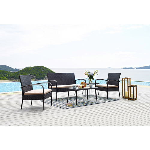 SIT Sitzgruppe »GARTEN«, Polyrattan/St...