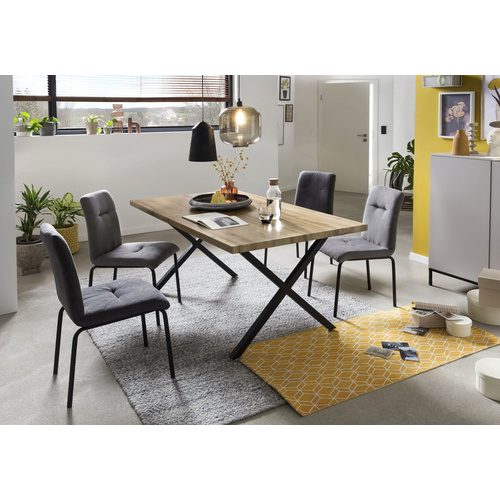 Thumbnail - SIT Tisch, HxT: 75 x 90 cm, Holz - braun | schwarz