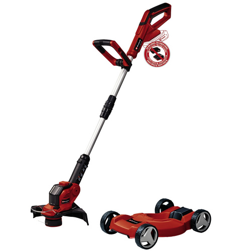 Image of EINHELL Akku-Rasentrimmer »Power X-Change«, GE-CT 18/28 Li TC-Solo, rot/schwarz