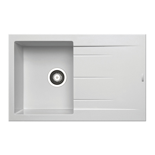 Pyramis Granitspüle Alazia, rechteckig, 79/50 cm