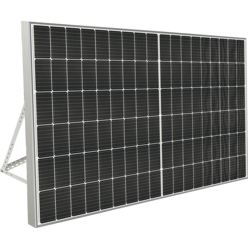 SCHWAIGER Solaranlage, BxL: 180 x 115 cm, 800 W, 2 Stück – silberfarben | schwarz