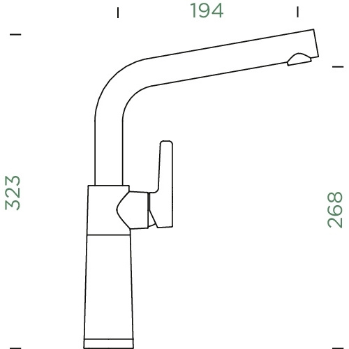 SCHOCK Küchenarmatur »SC-540«, Anschlussgewinde: 3/8