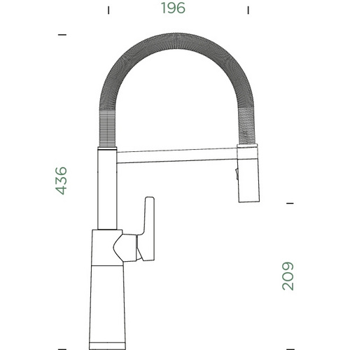 SCHOCK Küchenarmatur »SC-550«, Anschlussgewinde: 3/8