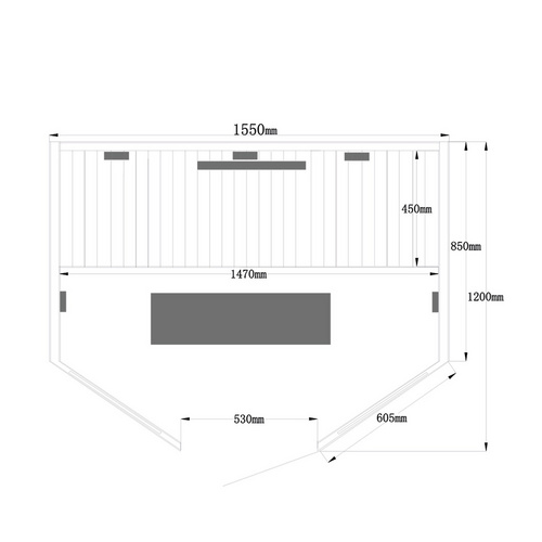 HOME DELUXE Infrarotsauna »Redsun XL De...