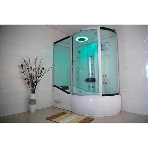 HOME DELUXE Komplettdusche ALL IN - 4 in 1, BxT: 170x90 cm, Sicherheitsglas, 1-tlg., Dusche/Wanne/Whirlpool/Sauna