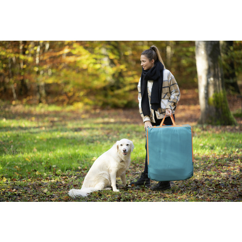 Thumbnail - Westmann Strandkissen, Polyester, petrolfarben - blau