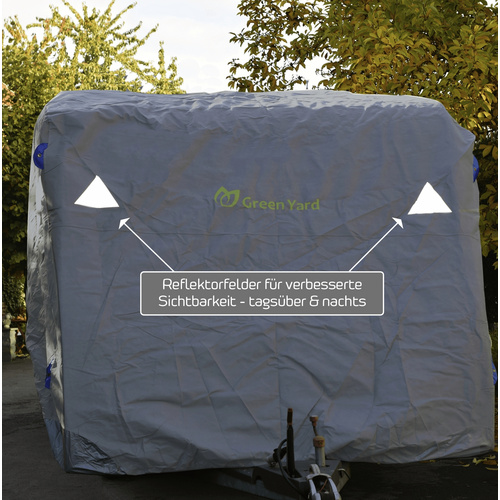 Thumbnail - GreenYard Wohnwagenabdeckung, Polypropylen (PP), grau