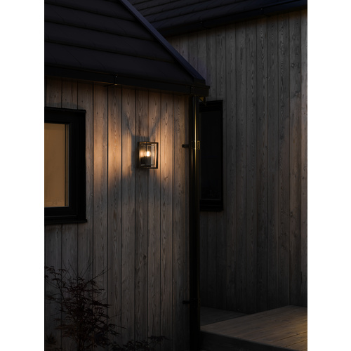 Thumbnail - Konstsmide Wandleuchte »Brindisi«, BxL: 20 x 13 cm, Aluminium - schwarz