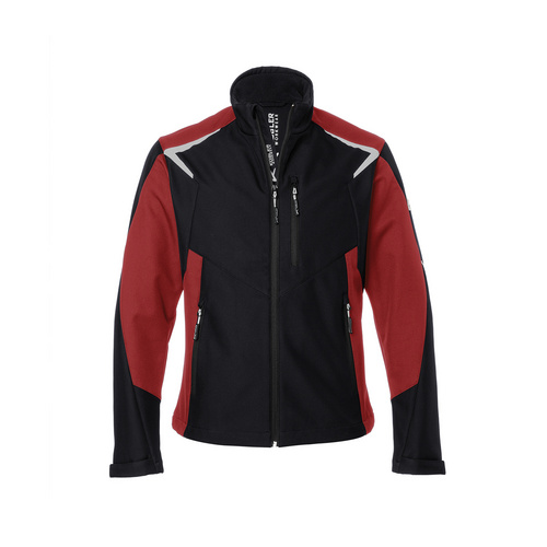 KÜBLER Jacke »BODYFORCE«, Polyester, schwarz/mittelrot