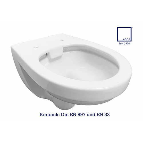 Image of ADOB Wand WC, BxHxT: 37 x 36 x 52 cm, Keramik - weiss