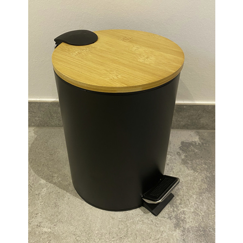 Thumbnail - ADOB Kosmetikeimer, 3 l, Metall - schwarz