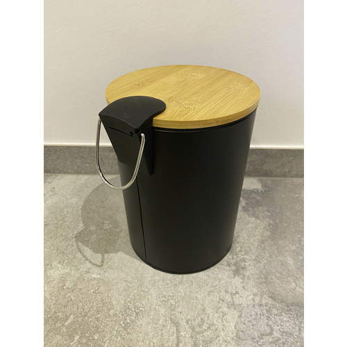 Thumbnail - ADOB Kosmetikeimer, 3 l, Metall - schwarz