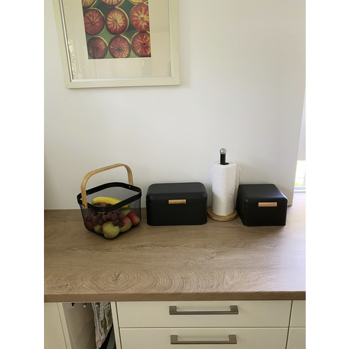 Thumbnail - ADOB Brotkasten, mattschwarz, Metall