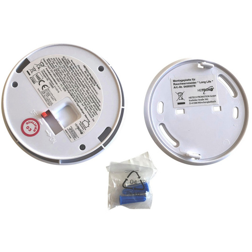 ADOB Rauchmelder, inkl. Batterien, 85 dB - weiss