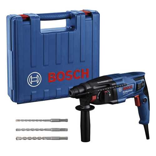 BOSCH PROFESSIONAL Bohrhammer »GBH 2-21 Professional«, max. Drehzahl: 4800 U/min, BxH: 88 x 205 mm - blau | schwarz