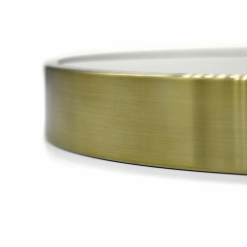 Thumbnail - K&L Wall Art Wanduhr, HxT: 30 x 4 cm, goldfarben, ohne ink. Batterie