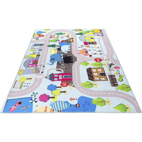 obsession Home Fashion Kinder-Teppich »Torino Kids«, Polyester, mehrfarbig - bunt