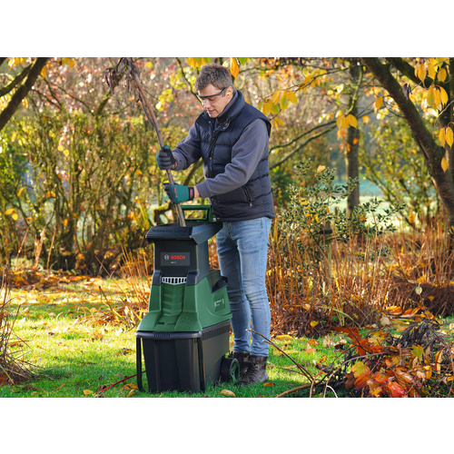 Thumbnail - BOSCH Häcksler »AXT 25 TC«, inkl. Astschere und Handschuhe - schwarz | gruen