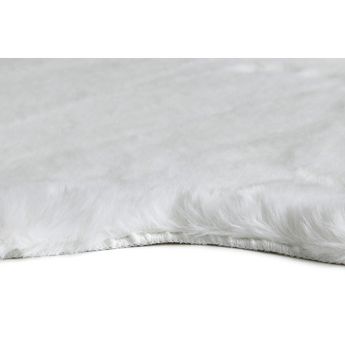 Thumbnail - LUXORLIVING Deko-Fell »Coste«, BxL: 55 x 80 cm, Polyester, weiß - weiss