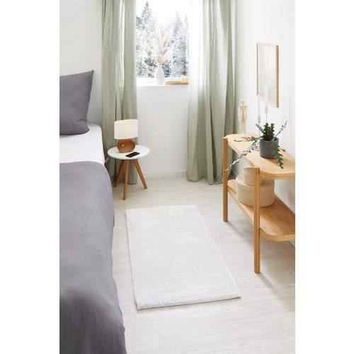 Thumbnail - LUXORLIVING Teppich »Loano«, BxL: 60 x 120 cm, Polyester - weiss