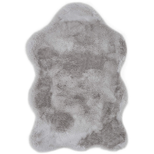 LUXORLIVING Deko-Fell »Coste«, BxL: 55 x 80 cm, Polyester, grau