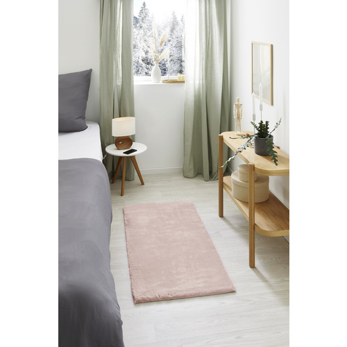 Thumbnail - LUXORLIVING Teppich »Loano«, BxL: 60 x 120 cm, Polyester - rosa