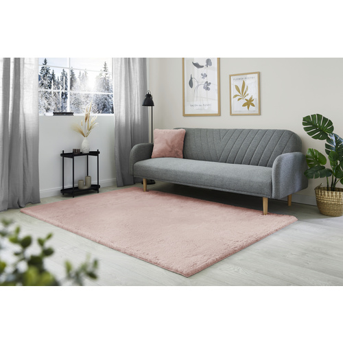 Thumbnail - LUXORLIVING Teppich »Loano«, BxL: 120 x 170 cm, Polyester - rosa