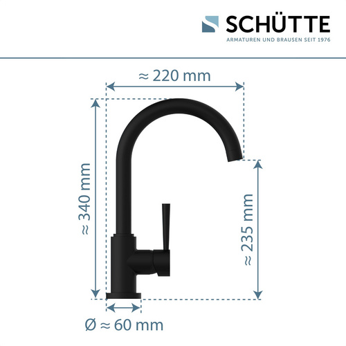 SCHÜTTE Spültischarmatur »Cornwall«, 3/8