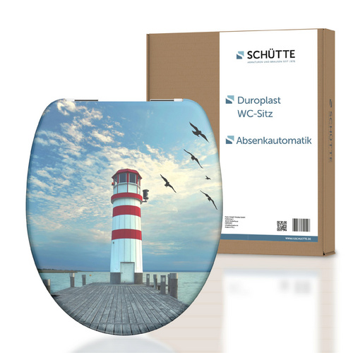 SCHÜTTE WC-Sitz »LIGHTHOUSE«, duroplast, oval, mit Softclose-Funktion – bunt