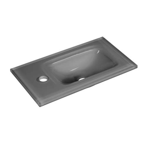 Image of FACKELMANN Waschbecken »SBC Gäste Bad«, BxHxT: 45x9,7x25 cm - grau