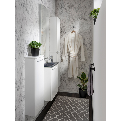 Thumbnail - FACKELMANN Hochschrank »SBC«, 2 Türen, BxHxT: 30 x 162 x 16,8 cm - weiss