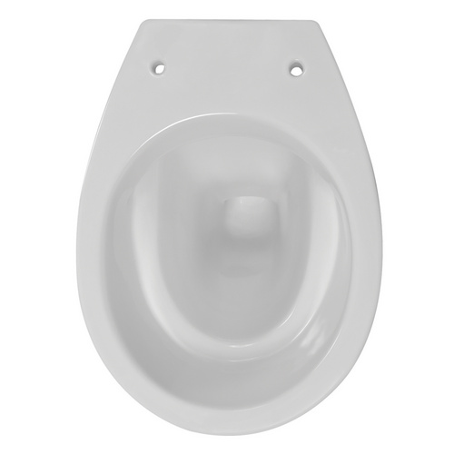 Thumbnail - Farbe: weiß Stand WC, Tiefspüler, spülrandlos, Keramik, weiß - weiss