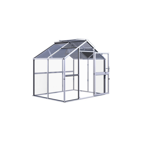 Thumbnail - KGT Gewächshaus »Novum«, 5,68 m², silberfarben