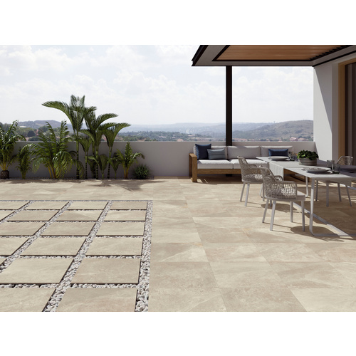 Thumbnail - Mr. GARDENER Terrassenplatte »Chicago«, 59,5 x 59,5 cm, 1 Stück - beige