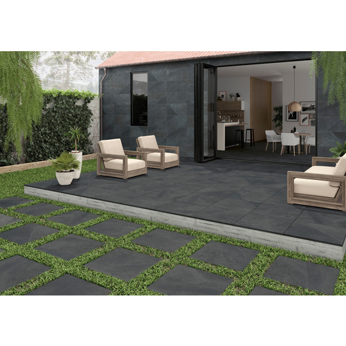 Thumbnail - Mr. GARDENER Terrassenplatte »Chicago«, 59,5 x 59,5 cm, 1 Stück - grau