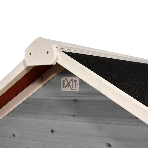 Thumbnail - EXIT Toys Spielhaus »Loft«, BxHxT: 190 x 253 x 382 cm, ab 3 Jahren, Zedernholz - grau