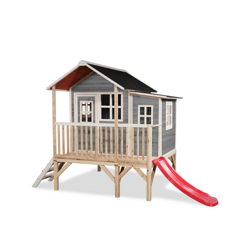 Exit Toys Grau - Exit Loft 350 Holzspielhaus - Image 3